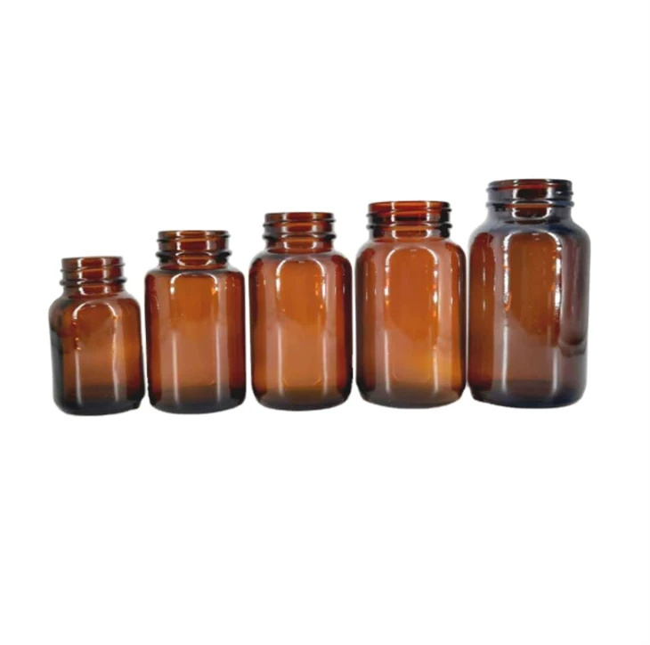 amber capsule bottle 150ml